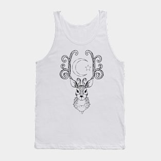 Vintage Deer. Tank Top